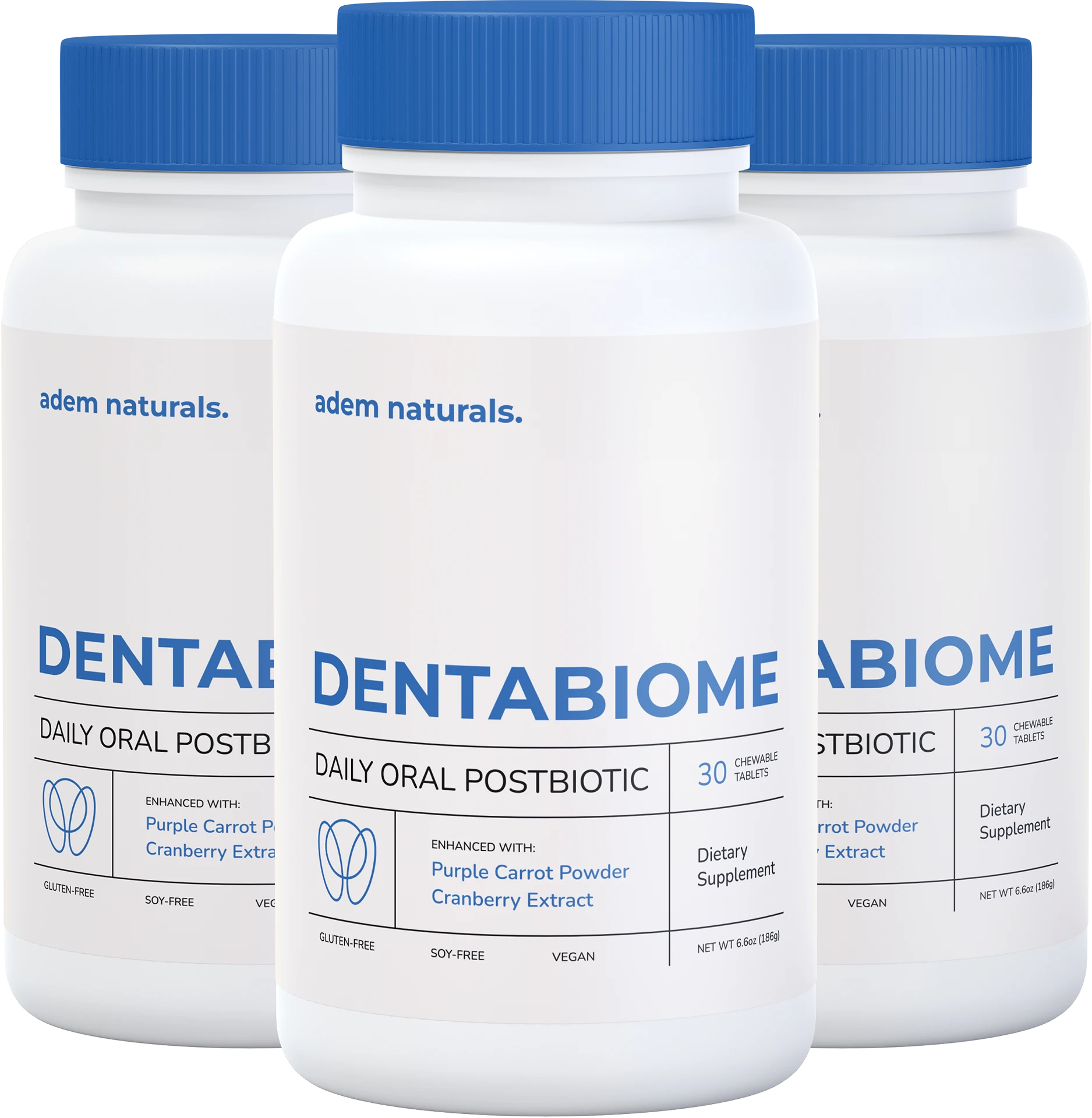DentaBiome chewable oral health supplement for oral microbiome and gum support